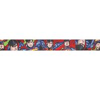 Simplicity 25 mm Superman grogrén Ribbon-2.7mtrs/3yds, poliéster, Multicolor, 2,82 x 8.97 X 8.97 cm