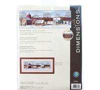 SIMPLICITY CREATIVE CORP 3841 Escena de Punto Cruzado, Scenic Farm (18 Unidades), Talla única