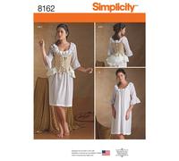 Simplicity 8162 18th Siglo Ropa Interior Patrón de Costura Tallas 6-14 & 14-22