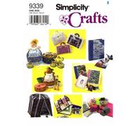 Simplicity 9339 Crafts Sewing Pattern Bird Cage Sewing Machine Computer Mouse Casserole Covers