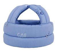 Simplicity Casco de seguridad para bebé con tapa de protección para cabeza de niño, color azul claro