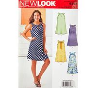 Simplicity - Patrón 6263 para Vestido con Falda con Vuelo para Tallas 36-46
