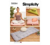 Simplicity Patrón de costura S9364 - Cojines de meditación