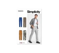 Simplicity Sewing Pattern SS9693BB - Patrón de costura para hombre (44-46-48-50-52)