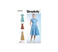 SIMPLICITY SS9742D5 Vestidos de mujer D5 (4-6-8-10-12)