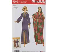 Simplicity US8505A Patrón de Costura Vintage para Mujer, Papel, Blanco, 22.00 x 15.00 x 1.00 cm