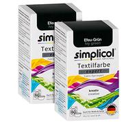 simplicol Expert Fabric Dye Tinte de Coloración para Textiles: Lavado a Mano o Lavadora - Tiñe y Restaura Sus Telas y Ropa - Verde Hiedra