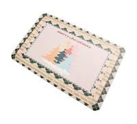 Simplifica la limpieza con nuestra alfombrilla de café absorbente con una parte trasera antideslizante para mantenerla en su lugar durante el uso (verde)