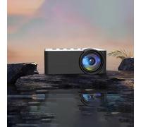 Simplifica tu configuración de entretenimiento con el mini proyector compacto y lleno de funciones YT100 hoy (negro)