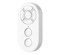 Simplifica tu lectura con botón remoto inalámbrico compatible con teléfonos inteligentes para una mejor experiencia de usuario (blanco)