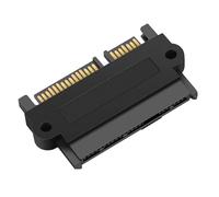 Simplifica tu proceso de transferencia de datos con este adaptador SFF 8482SAS a 22PIN de cabeza recta, convertidor de accesorios de fijación segura