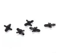 Simplifica tu riego con un juego de 100 adaptadores de conector de 6 mm