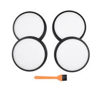 Simplifica tu rutina de limpieza con nuestro paquete de filtros de repuesto de tamaño conveniente para varios modelos de la marca (paquete de 4)