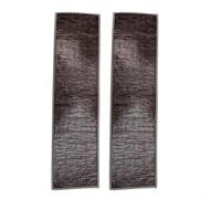 Simplifica tu vida con 2 alfombrillas antideslizantes personalizables, ajuste perfecto garantizado (gris)