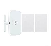 Simplifica tu vida con este sistema de control de luz inalámbrico inteligente en casa (host + 2 controles remotos)