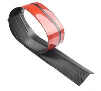 Simplifica tu vida con protectores de bordes antideslizantes fáciles de aplicar para escaleras (marrón)