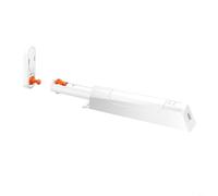 Simplifica tu vida con un organizador magnético para puerta de armario diseñado para un fácil acceso (blanco)