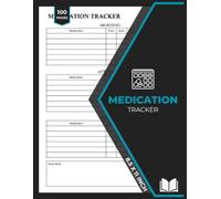 Simplified Medication Tracker: Morning Afternoon Evening Medications Record | A Logbook for Daily Tracking and Peace of Mind