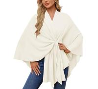 Simplifyleast Shawl Wrap. Elegant Shawl Wraps Soft Open Front Poncho Sweater, Chic And Light (Style A)