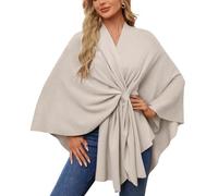 Simplifyleast Shawl Wrap. Elegant Shawl Wraps Soft Open Front Poncho Sweater, Chic And Light (Style C)