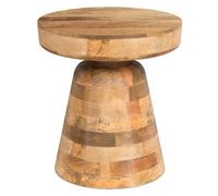 SIMPLIHOME - Mesa auxiliar decorativa Robbie, 16 pulgadas, color natural