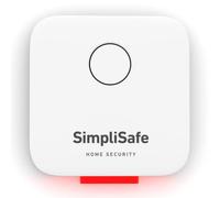 SimpliSafe Bell Box - Sirena externa inalámbrica con alarma de 105 dB y luz LED intermitente roja disuasoria. Compatible solo con sistema de seguridad SimpliSafe para el hogar