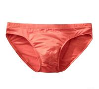 Simplistas pero funcionales, estos pantalones cortos cómodos para hombre son ideales para el uso diario (L naranja)