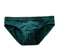 Simplistas pero funcionales, estos pantalones cortos cómodos para hombre son ideales para el uso diario (XL verde oscuro)