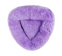 Simpls de para mascotas, suave, felpa, cálido para mascotas, casa de perro, cama, cama supersuave en forma de triangular, suministros para mascotas, L+C, duradero, fácil