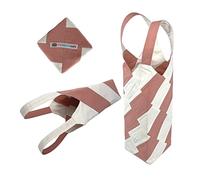 SIMPLY BEAUTIFUL ALWAYS Label Zig Zag Bolsa de vino Multicolor, Multicolor3, moderno