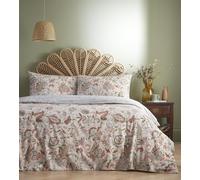 Simply Charlotte Jacobus - Juego de Funda nórdica para Cama de Matrimonio tamaño Super King, diseño de Cachemira, Color Natural