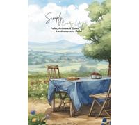 Simply Country Life: Folks, Animals & Quiet Landscapes to Color (Pocket-Sized Coloring Books (6x9 Edition))