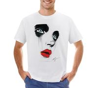 Simply-Eyes-Lips-T-Shirt-Shirts-Graphic-Tees-Animal-prinfor-Boys-Clothes-for-Men