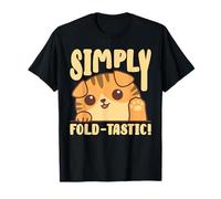Simply Fold-Tastic Cat Lover Owner Camiseta