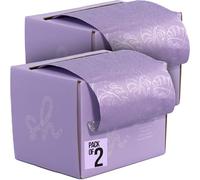 Simply Hair Lámina para el cabello, 500 hojas precortadas y plegadas para tinte de cabello, reflejos y balayage, agarre antideslizante, dispensador emergente, 12,7 x 27,9 cm, flamenco