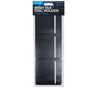 Simply ITDH002 - Soporte de 3 Discos para impuestos irlandeses Negros y fáciles de Quitar para impuestos Viales y certificados de Seguro