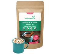 Simply Keto Chocolate para beber sin azúcar (1001 Noches) 700g - Cacao en polvo con 42% de cacao - Endulzado con Eritritol-Stevia - Menos de 1g de carbohidratos netos por porción