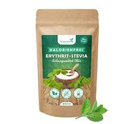 Simply Keto Mezcla de Eritritol y Stevia 1000g - Sustituto natural del azúcar sin calorías - Mezcla de Stevia y Eritritol con un poder edulcorante 100% como el azúcar - Vegano