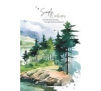 Simply Landscapes: A Coloring Journey Through Nature’s Beauty (Pocket-Sized Coloring Books (6x9 Edition))