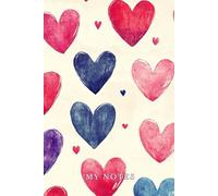 Simply Lined: Hearts Edition: A 108-Page Lined Journal for Writing, Organizing, and Expressing Love