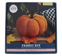 Simply MAKE - Haz tu propia calabaza de terciopelo - Kit de tela perfecto para decoración del hogar de Halloween - Juego de arte y manualidades ideal para decoraciones de Halloween - Decoración de