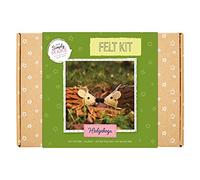 Simply MAKE Kit de fieltro para hacer manualidades de fieltro para adultos y niños mayores, ideal como regalo