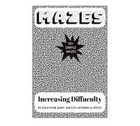 Simply Mazes: Simple mazes with high contrast, clear, puzzle | 6x9 inches, 110 pages | 50+ Puzzles ... Gift for Vacations, Holidays and Free Time