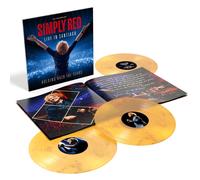 Simply Red - Holding Back The Years: Live In Santiago - 3LP Clear, Yellow & Bla