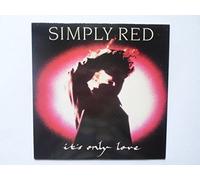 Simply Red It's Only Love 7" WEA YZ349 EX/EX 1989 picture sleeve