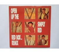 Simply Red Open Up The Red Box 7" WEA YZ75 EX/EX 1986 picture sleeve