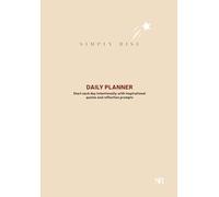 Simply Rise - A5 Undated Daily & Weekly Planner & Organiser for Work & Personal Life | Hourly Schedule, To-Do List, Goals & Gratitude: Start Each Day ... and Live a Happier Life - Warm Sand Beige