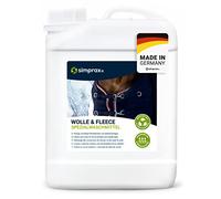 simprax® Detergente Lavadora Liquido para Mantas Caballos & Sudaderos - Ecológico Detergente Liquido para Nylon Poliéster Lino Event & Gore-Tex - Renueva Transpirabilidad & Impermeabiliza, 2,5 L