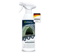 SIMPRAX® Spray Impermeabilizante Textil para Tiendas de Campaña Lonas Accesorios de Exterior - Certificado Oeko-Tex - Spray Impregnante Transparente Hidrofugo Ecologico con Protección UV - 5 L
