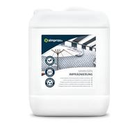 simprax® Spray Impermeabilizante Textil para Toldos, Lonas y Tejidos de Exterior, Duradero y Resistente a Los Rayos UV - Certificado Oeko-Tex - Spray Impregnante Ecológico y Transparente - 5 L
